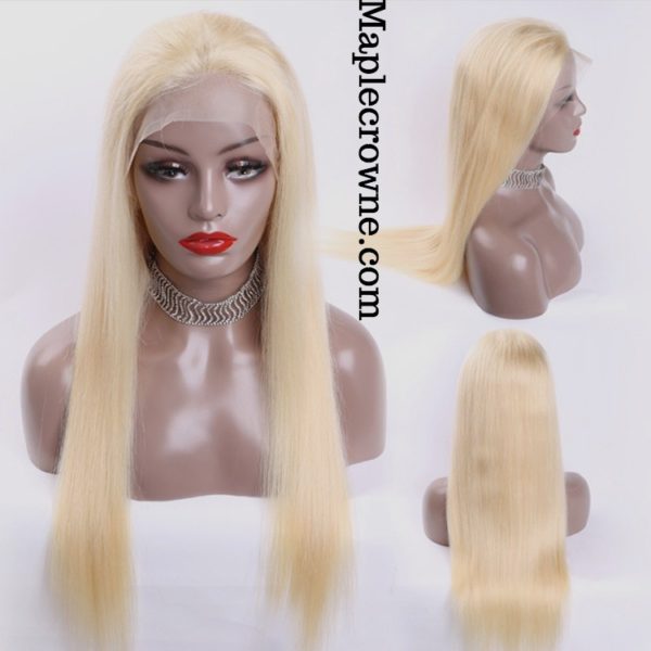 Russian Blonde Lace Front Human Hair Wig