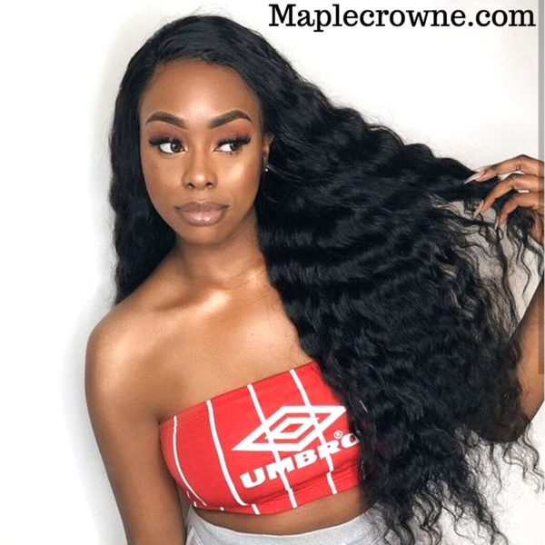 brazilian loose deep wave human hair wig