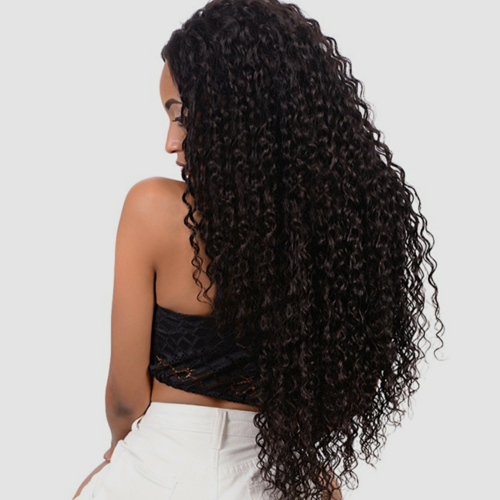 Deep Wave Brazilian Lace Front wig