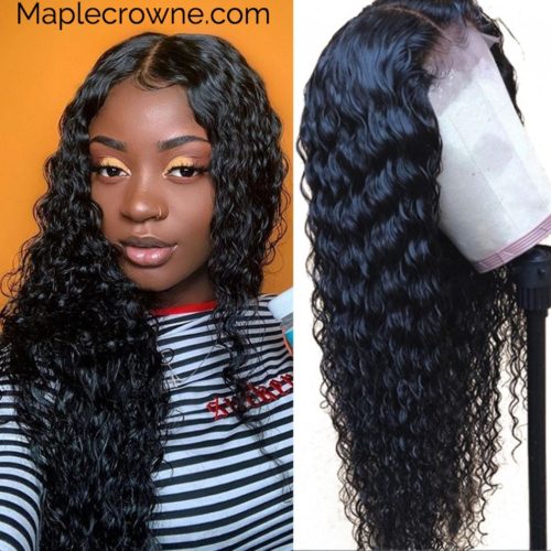 Virgin Brazilian Deep curl Lace Wigs